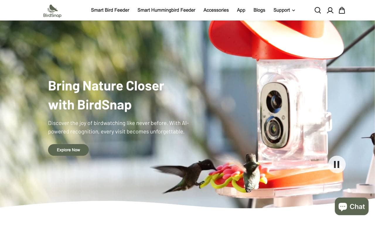 Birdsnap — Smart Bird Monitoring storefront